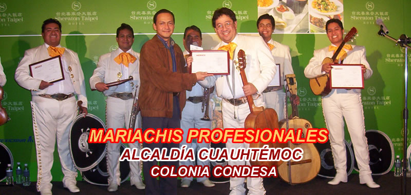 mariachis La Colonia Condesa Alcaldía Cuauhtémoc